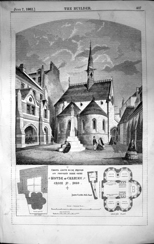 Old chapel inner court - inner, house