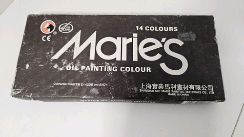 Marie oil painting - painting, colour