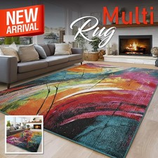 Rugs Living Room Bedroom Multi