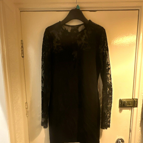 River island black floral lace - island,