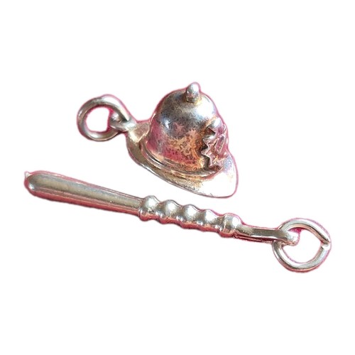 Police helmit truncheon - helmit,