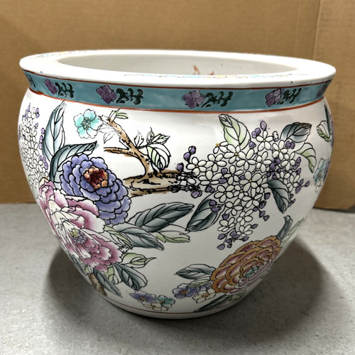 Chinese large porcelain fish - chinese,
