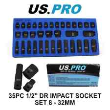 US PRO Tools 35pc 1/2" Dr 6