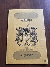 Trio Ts780 Radio Passport Card - KP527