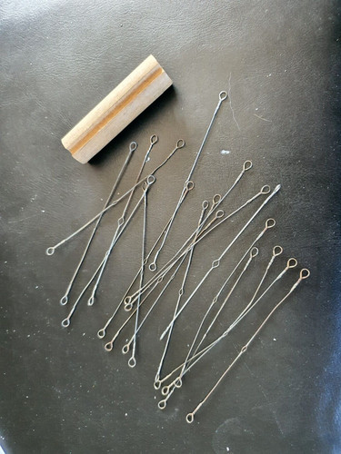 Meccano parts for loom wood - parts,