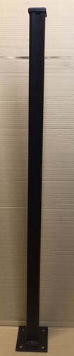 Metal fence post with - metal,