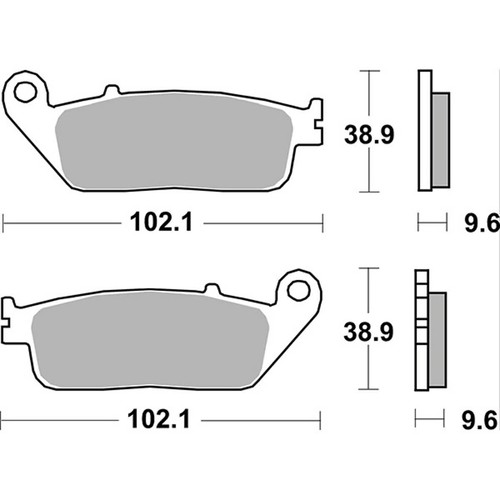Ant racing brake pads - racing,