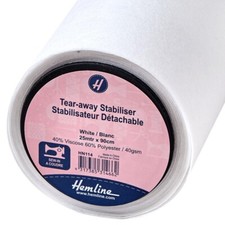 Hemline stabiliser tear away - hemline,