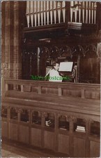Religion Postcard - Music, Organ, Church Organist, Cathedral, Musical  RS36690