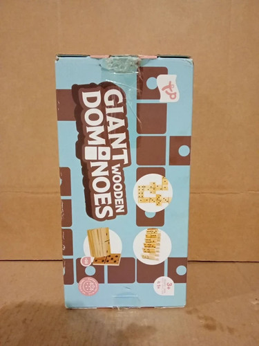 Toys giant wooden dominoes - wooden,
