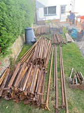 Large amount of used kwickstage scaffolding 