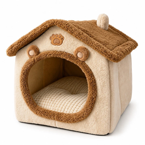Foldable pet house cat kitten - foldable,