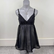 Y2k vintage babydoll sheer - y2k,
