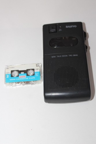 Sanyo mini talk book - mini, trc-3640