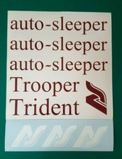Auto sleeper Classic Decal set