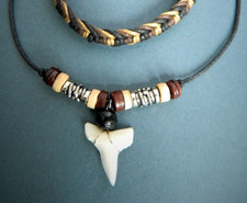Real sharks teeth necklace