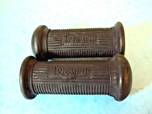 Genuine triumph front footrest - front,