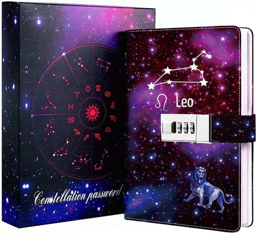 Diary with lock - lock,, sky
