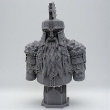 Fantasy Dwarf Warrior Bust