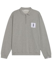 Mackintosh Dandyman Zip Sweat Relaxed Smart Fit Mens Small Grey BNWT