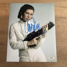 Carrie Fisher Signed