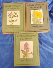 Wayside and Woodland Blossoms Vol. 1-3  Edward Step HB