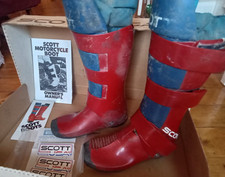 SCOTT 80's Rare Motocross Boots / Bob Hurricane Hannah / Evo/ Twinshock 
