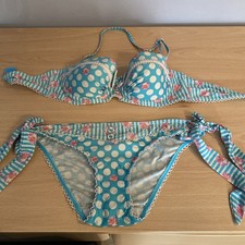 Floozie Halter Neck Padded Bikini Size 32B