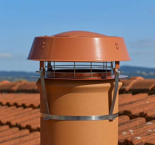 Anti downdraft chimney cowl - anti,