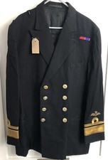Tailored Royal Navy Rear Admiral Uniform Tunic Jacket with  F.A.A. wings 42"