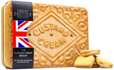 Giant Custard Cream Biscuits Gift Set - Creams Novelty Biscuit Tin,...