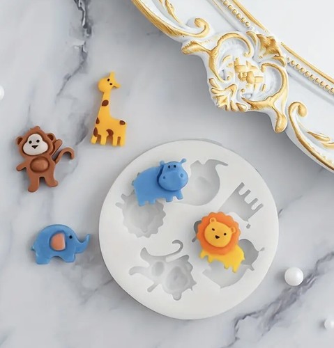 Lion monkey animal mould cake - animal,