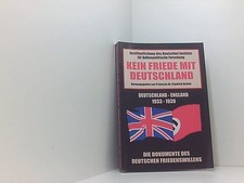Kein Friede mit Deutschland Berber, Friedrich (Hg.):