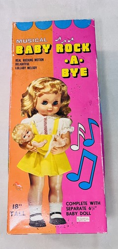 Vintage tall musical doll - 18, "