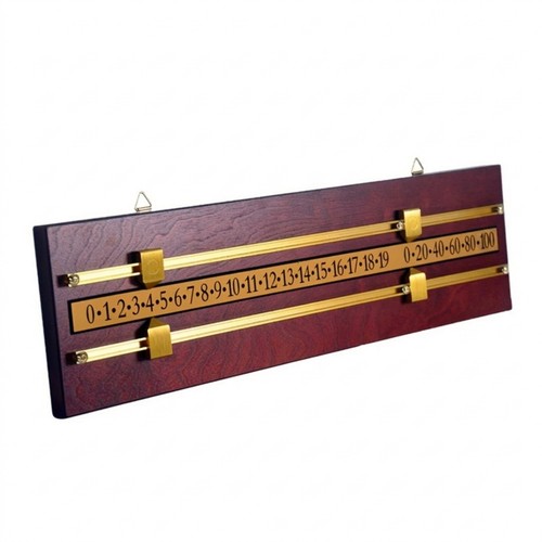 Wooden shuffleboard score - wooden,