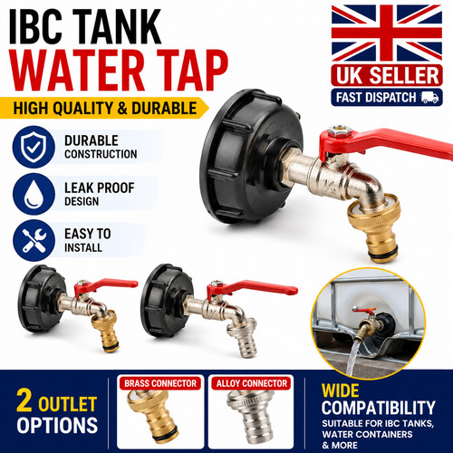 Ibc tank adapter connector - tank,