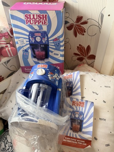 Slush puppie machine with box - slush,