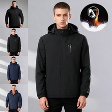 Men's Winter Hooded Soft Shell