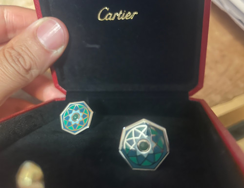 Cartier green tricolor - cartier,
