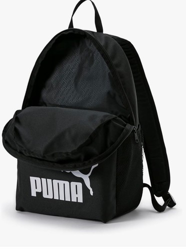 Puma black backpack school - black,