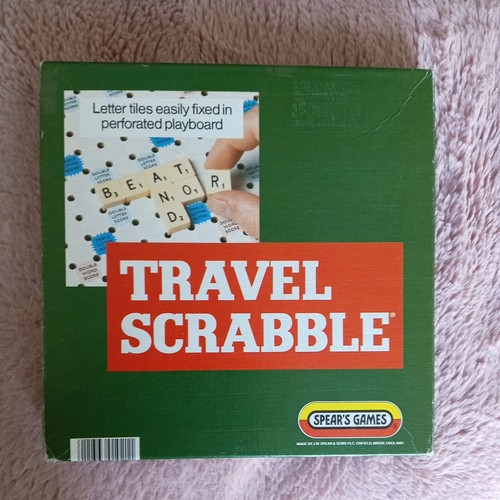 Vintage travel scrabble - vintage,