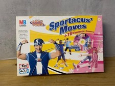 Vintage 2006 MB Games LAZY TOWN SPORTACUS’ MOVES Game & CD Missing 2 Tokens 
