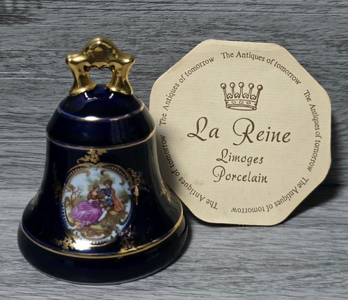 Limoges porcelain cobalt blue - porcelain,