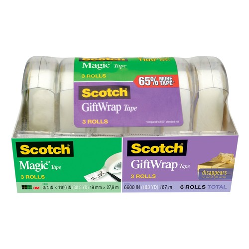 Scotch magic tape gift wrap - scotch, gift-wrap