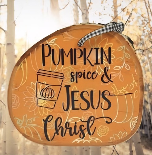 Pumpkin spice jesus - jesus, christ