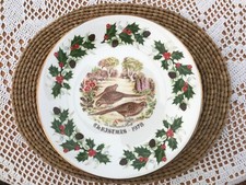 Beautiful Royal Grafton Christmas Plate. Last one Available. 1978.