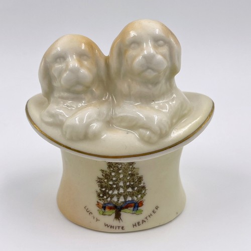 Vintage crested china lucky - vintage,
