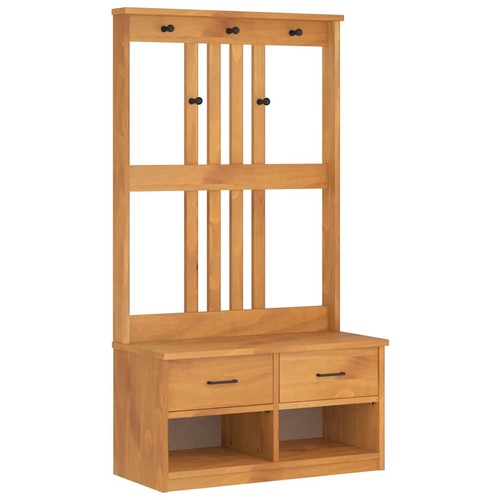 Hall tree sandnes solid - hall,