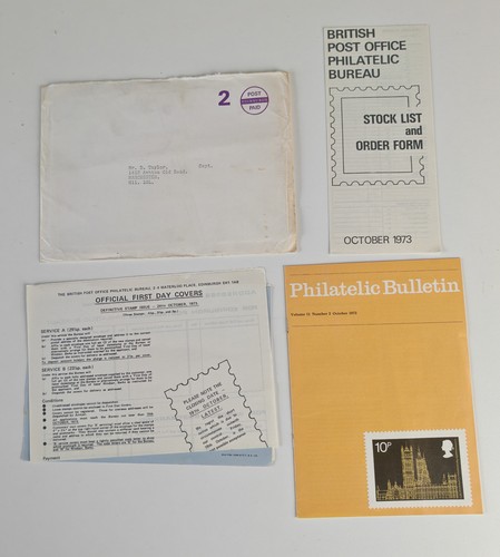 1973 british post - post, office