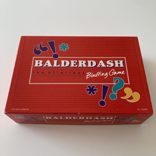 Balderdash bluffing board - balderdash,